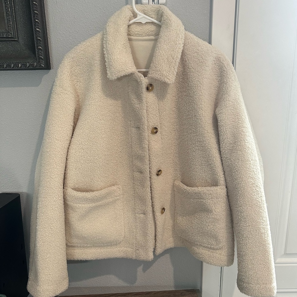 UNIQLO Windproof Outer Fleece Jacket Shacket